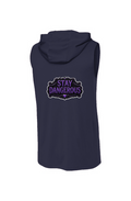 stay dangerous sleeveless hoodie